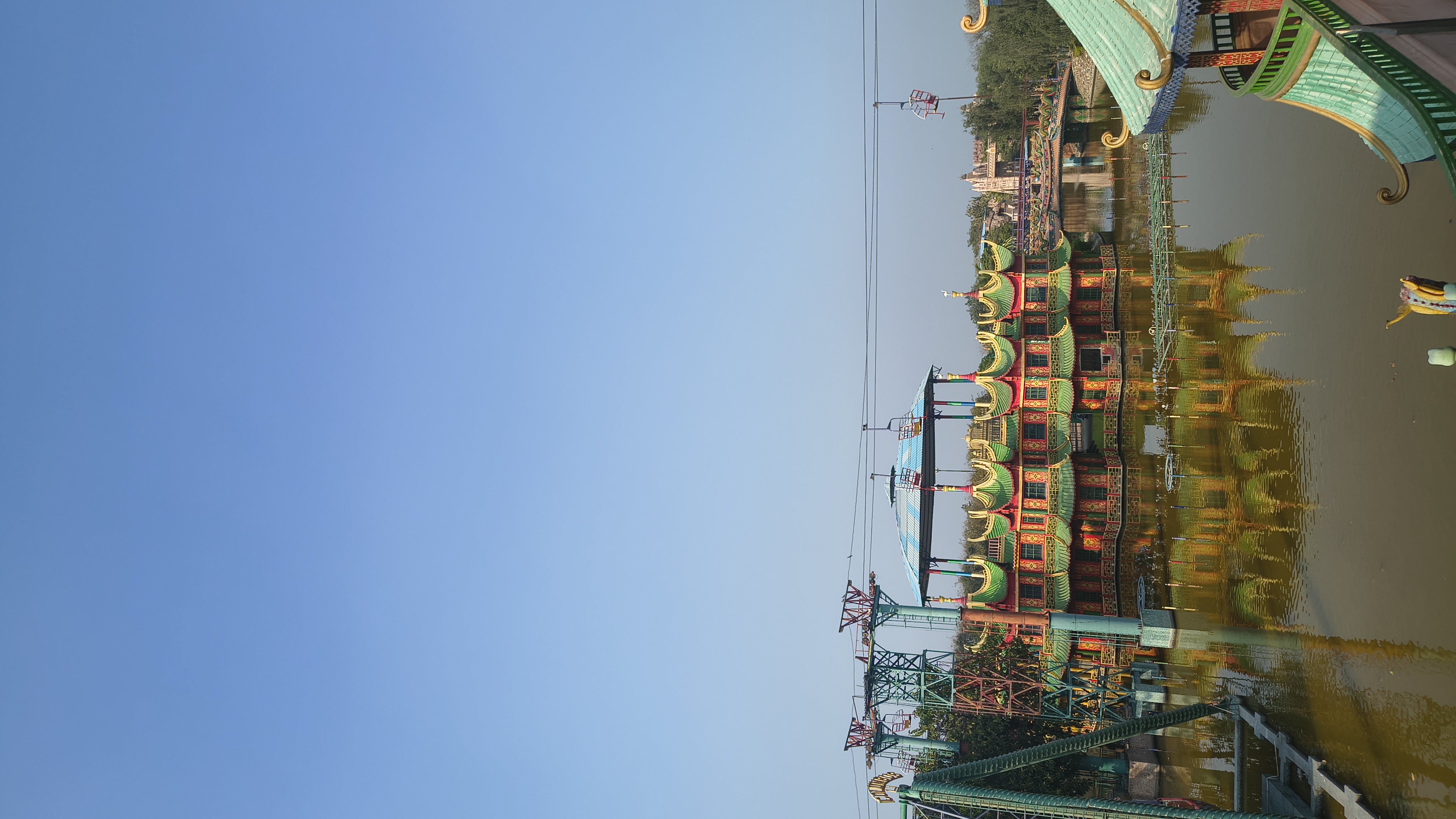 Traditional Temple Boat Cut